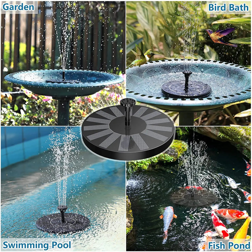 Outdoor Solar Water Fountain
